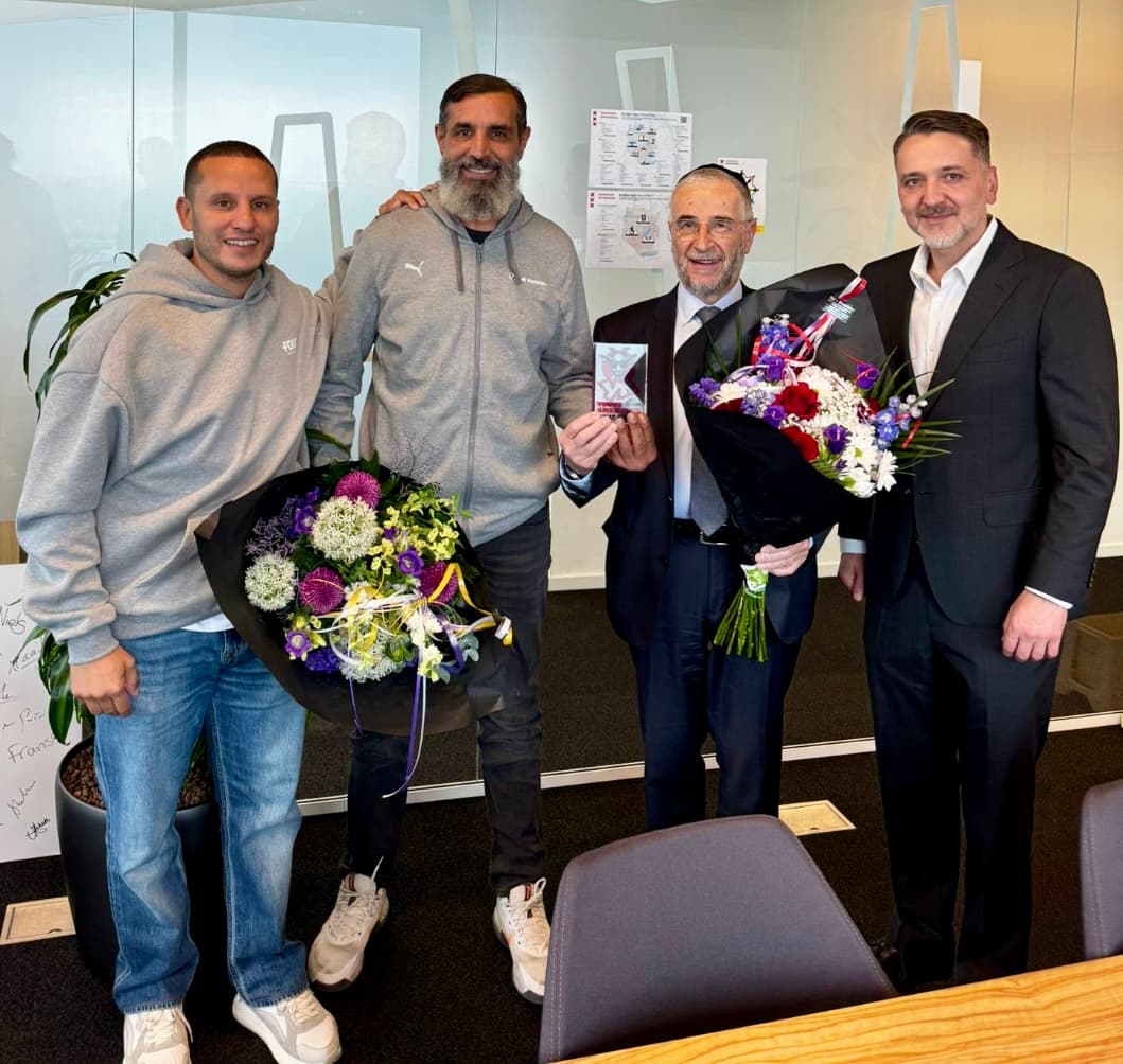 Saïd en Lody hebben de GOAT Award (Greatest Of All Time) gewonnen